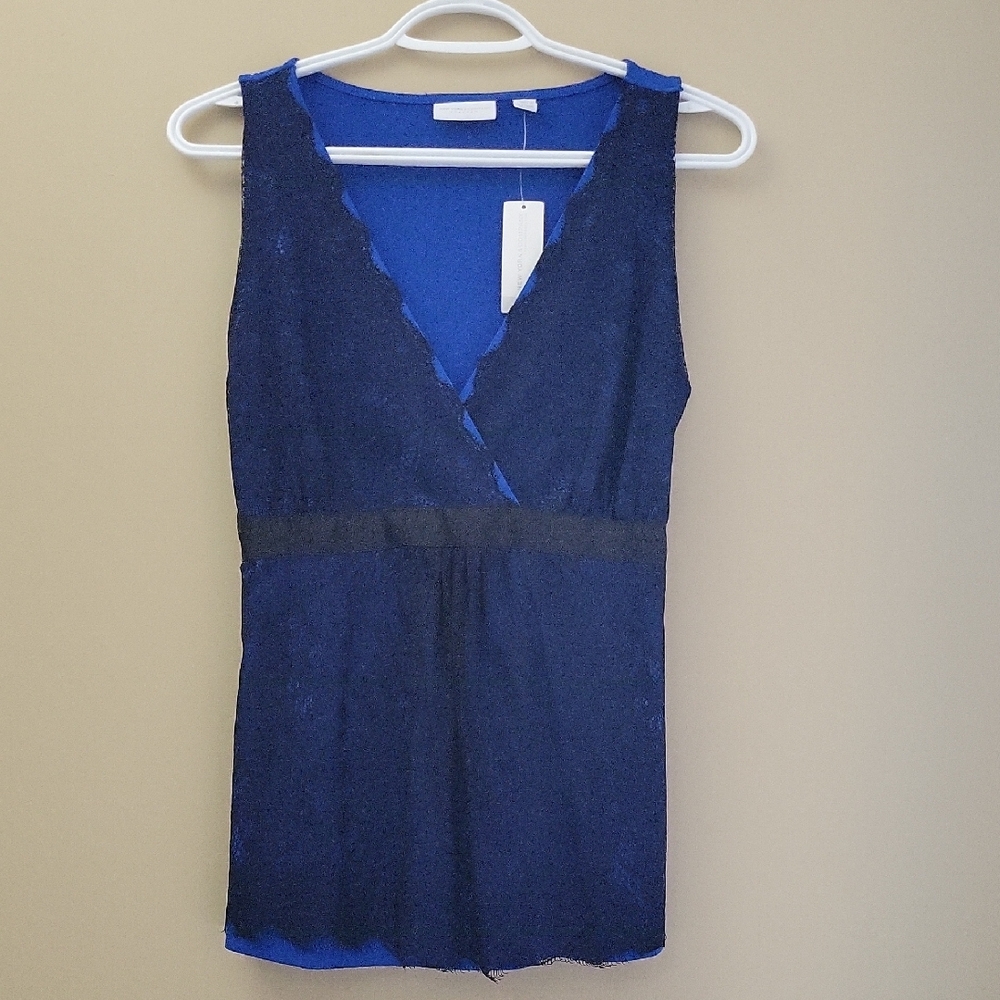 New York & Company BNWT Blue Tank Top